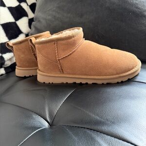 UGG Tan mini suede Boots